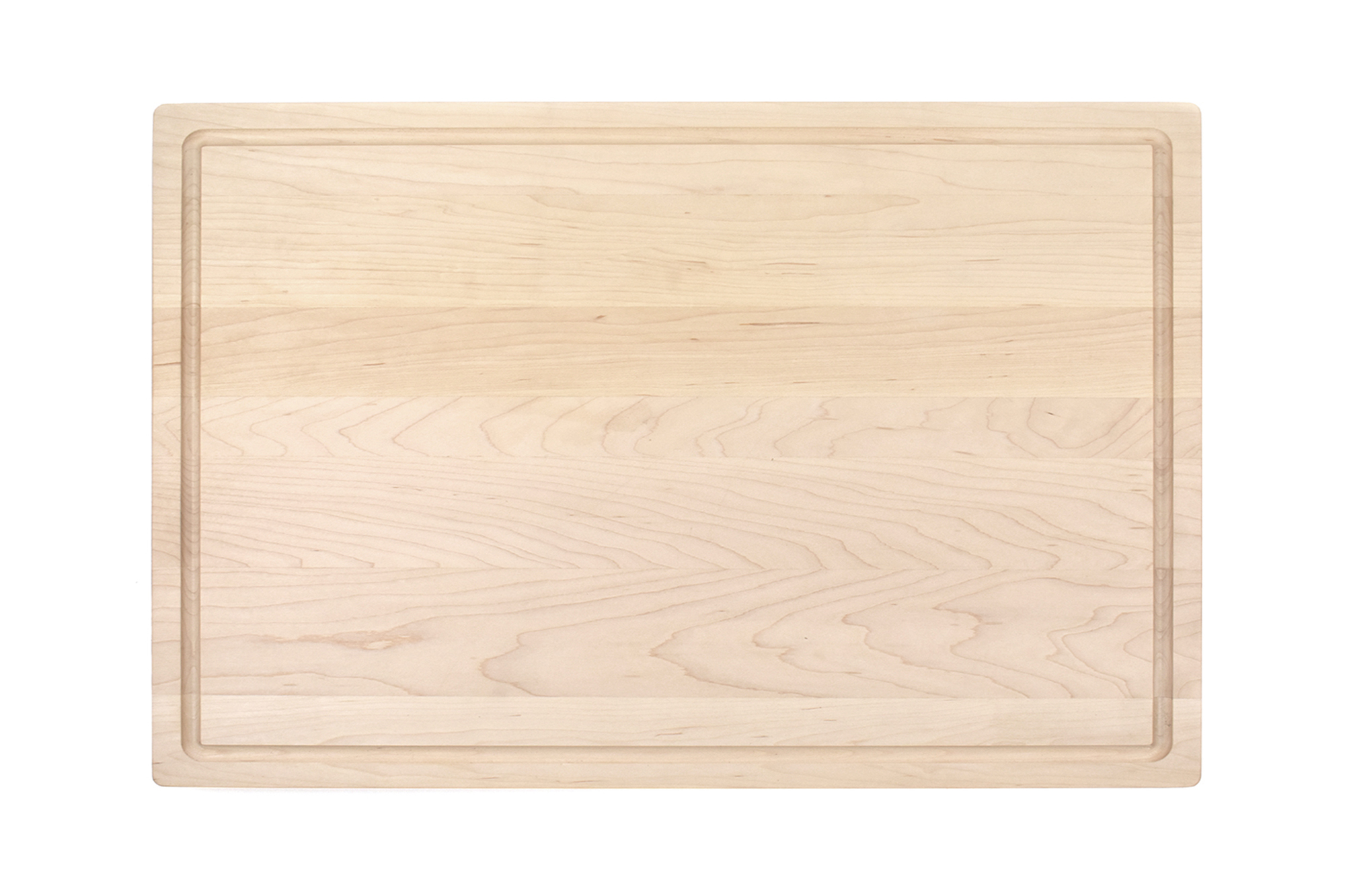 Maple 1 1/4 inch butcher block with juice groove
