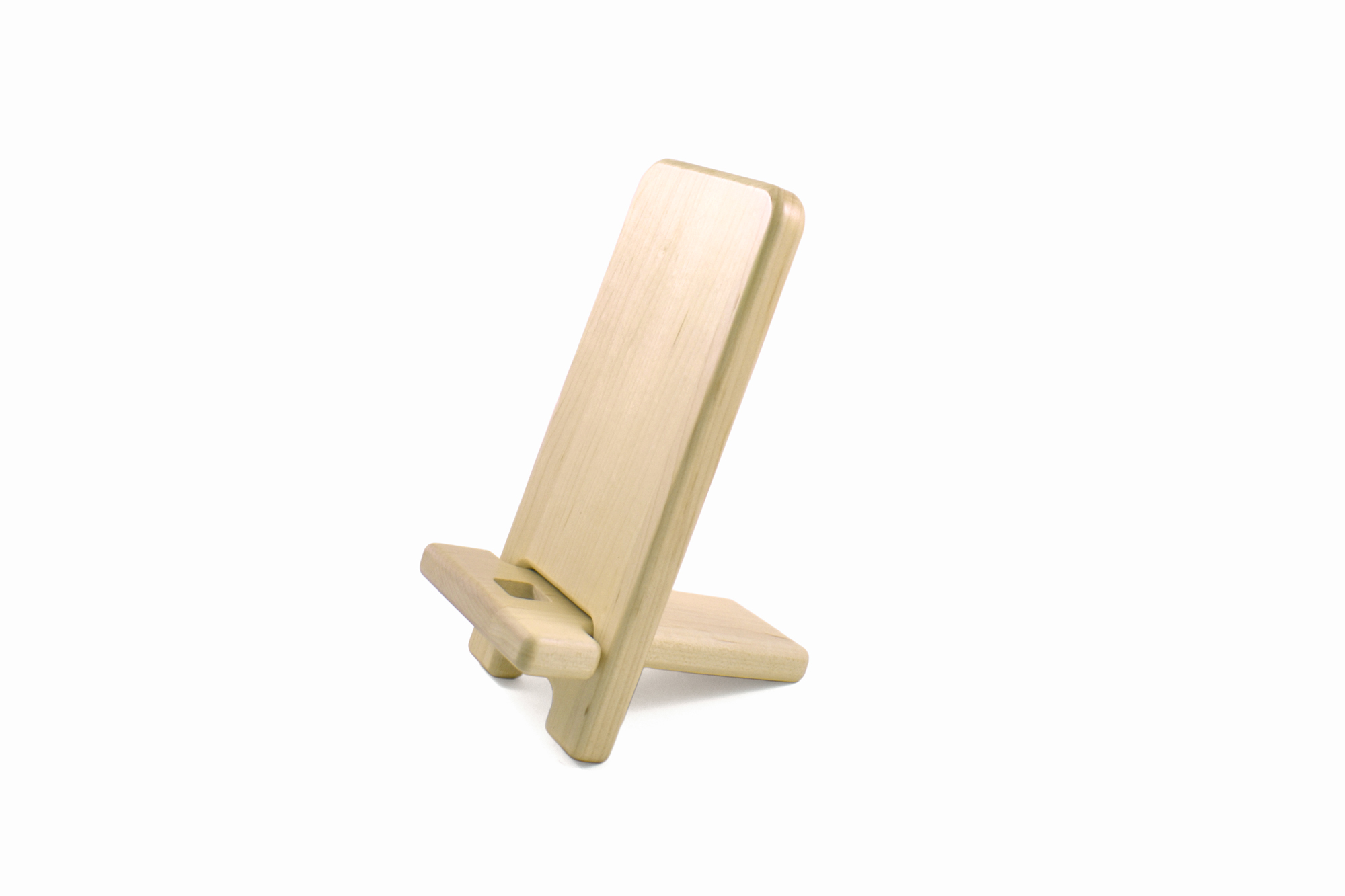 Wood Mobile Phone and Tablet Stand