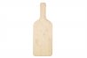 Wine Bottle shaped cutting board with rounded edges 