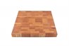 Cherry Large End grain butcher block with side handle indents 